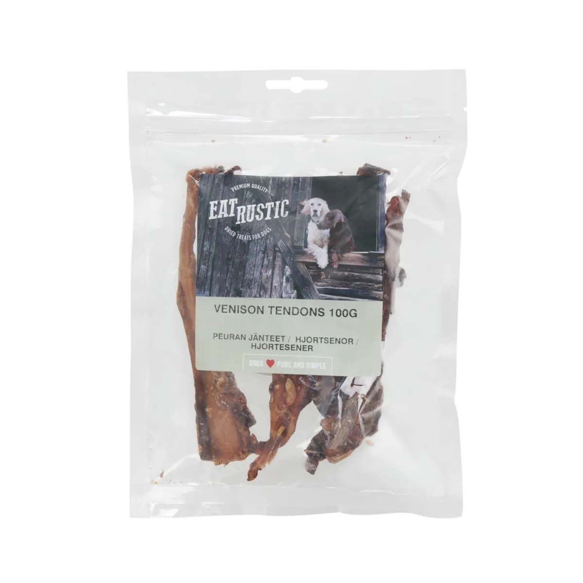 Eat Rustic koera maius, hirve kõõlused, 100 g - Tootepilt