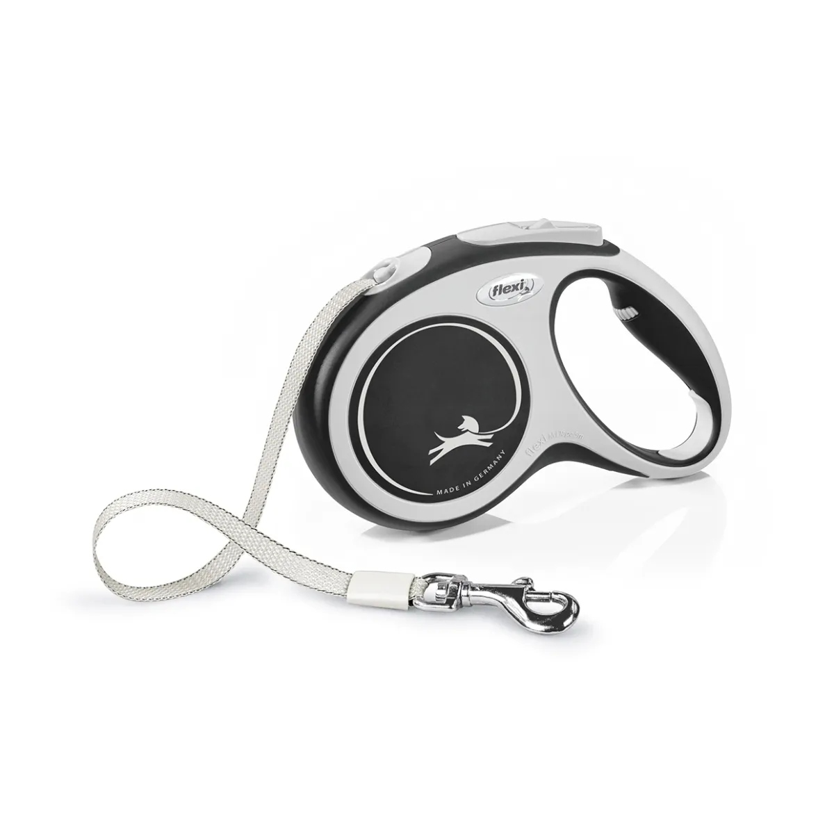Flexi New Comfort lintrihm XS/3 m, must - Tootepilt