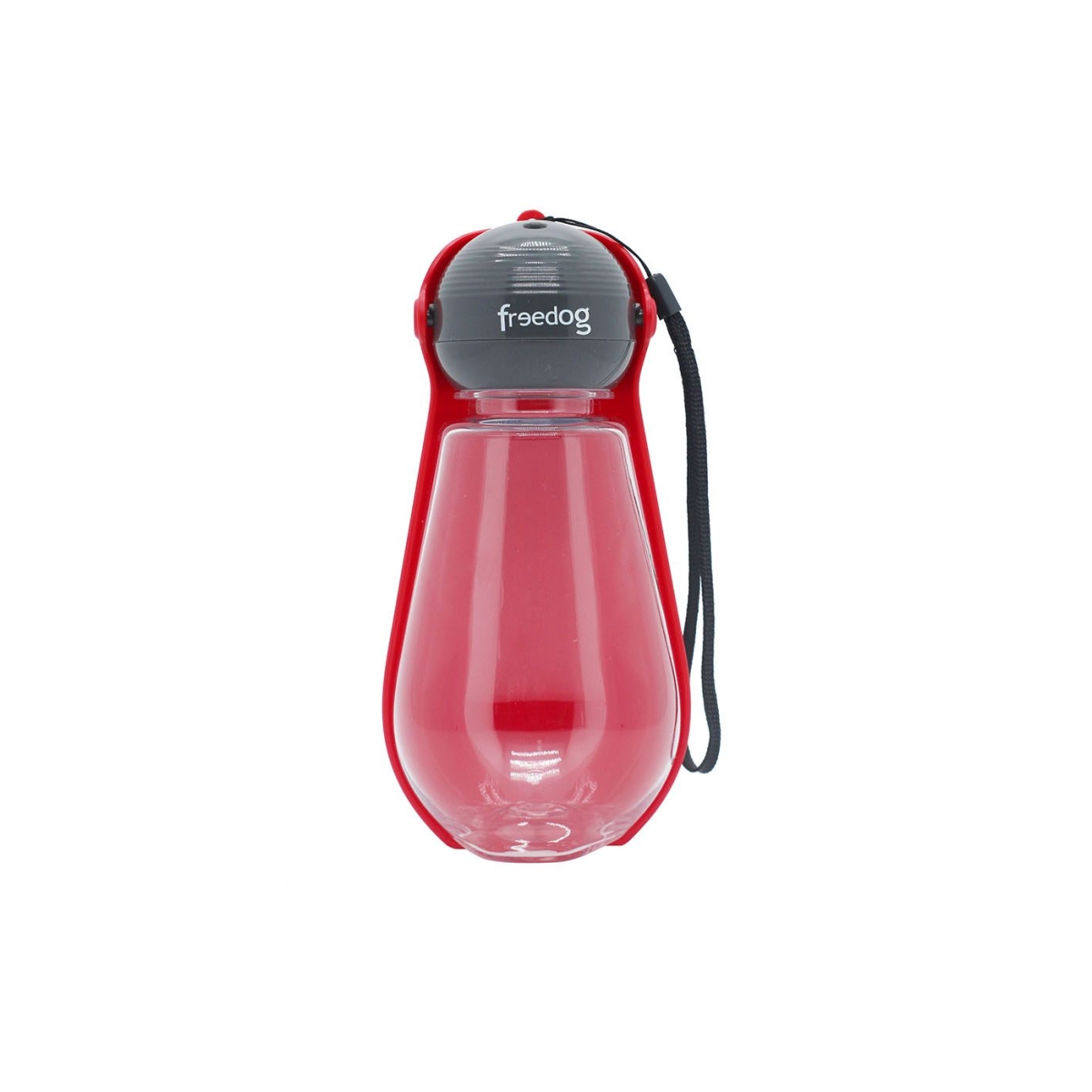 Freedog koera veepudel Ovi 400ml, punane - Tootepilt 1