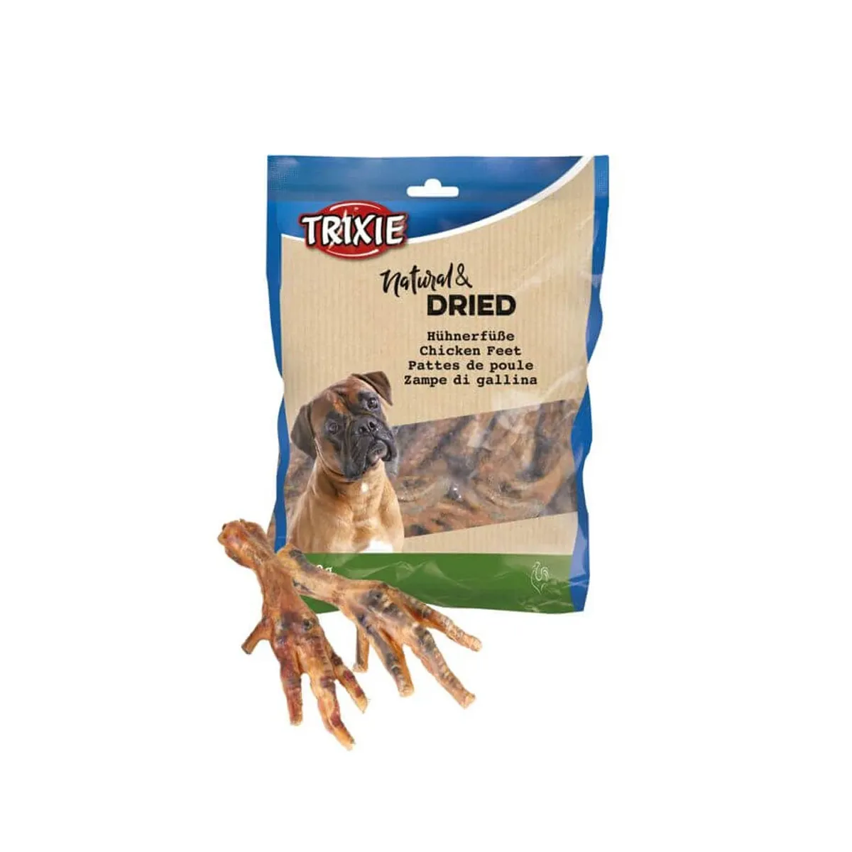 Trixie Premio koera maius, kuivatatud kanajalad, 250 g - Tootepilt