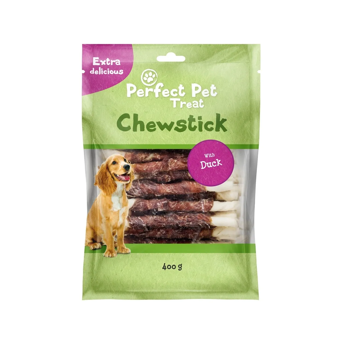 Perfect Pet Wrapped koera närimispulk, part, 400 g - Tootepilt