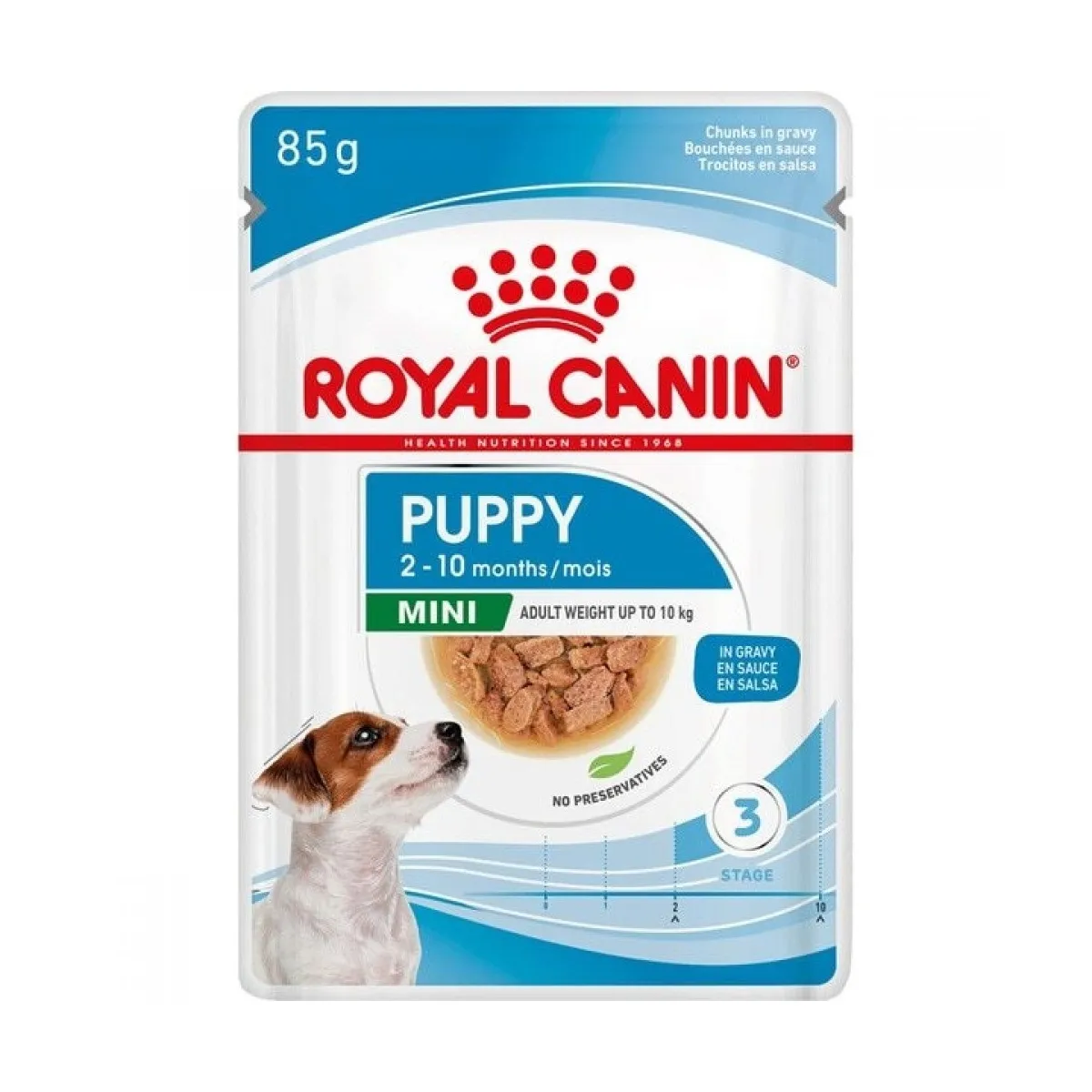 Royal Canin einekotike väikest tõugu kutsikatele 85 g - Tootepilt