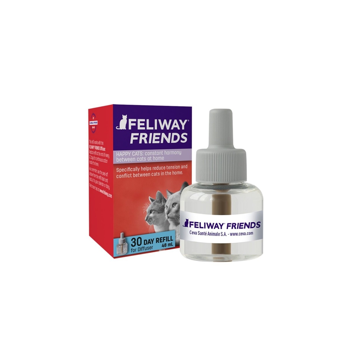 Feliway Friends kassi diffuusori täitepudel 48 ml
