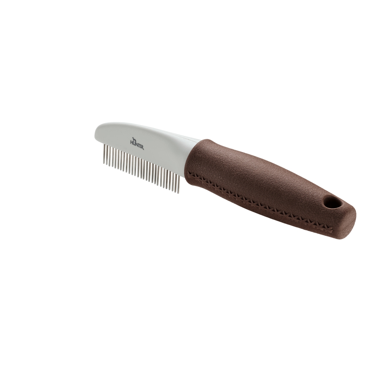 Hunter Grooming Comb Spa kamm , M pruun/hall - Tootepilt