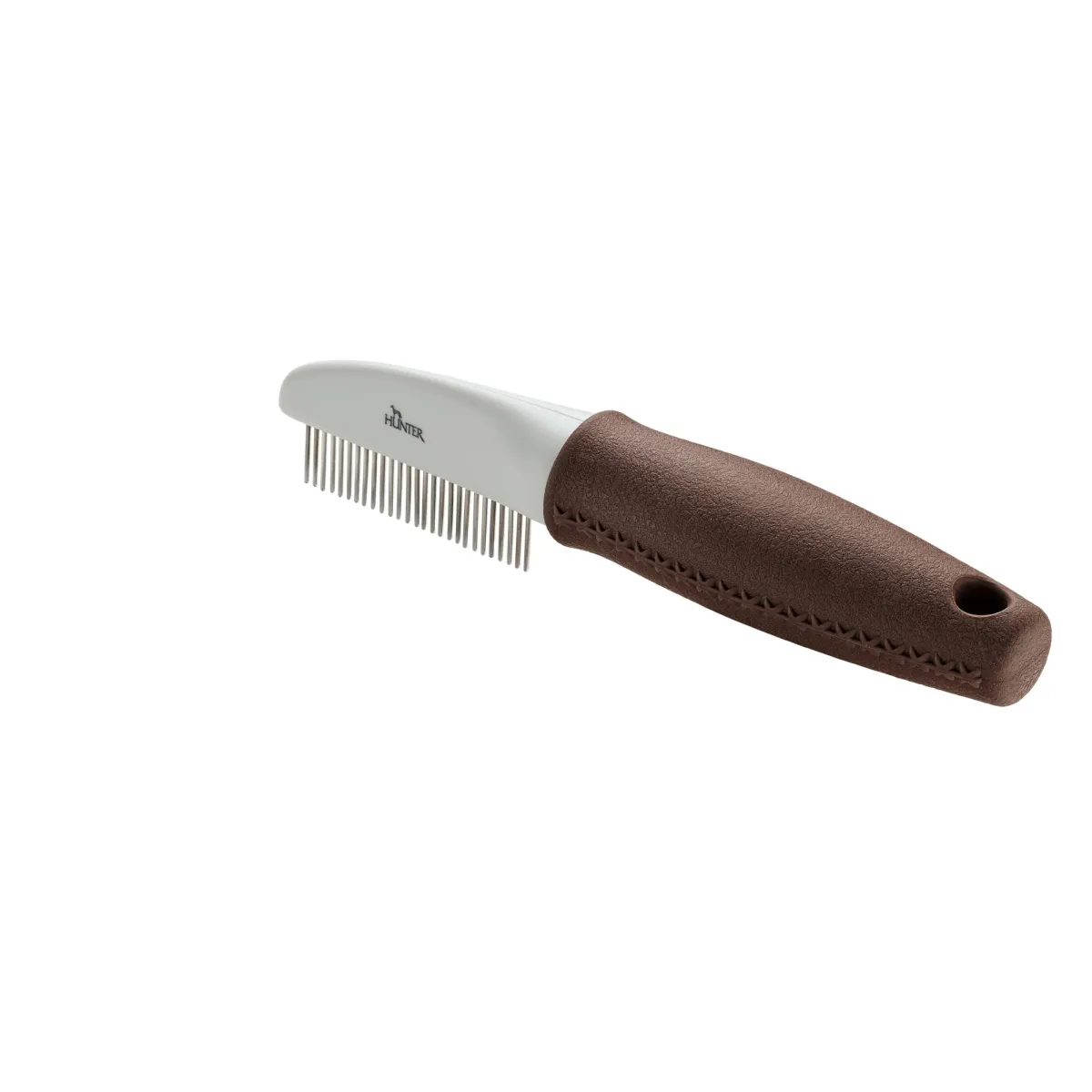 Hunter Grooming Comb Spa kamm , M pruun/hall - Tootepilt