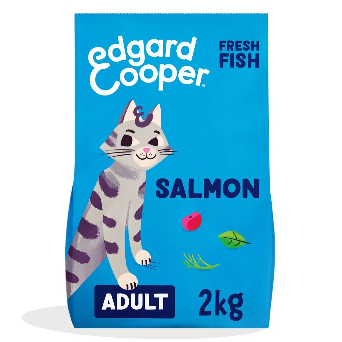 Edgard Cooper kassi kuivtoit, lõhe, 2 kg - Tootepilt