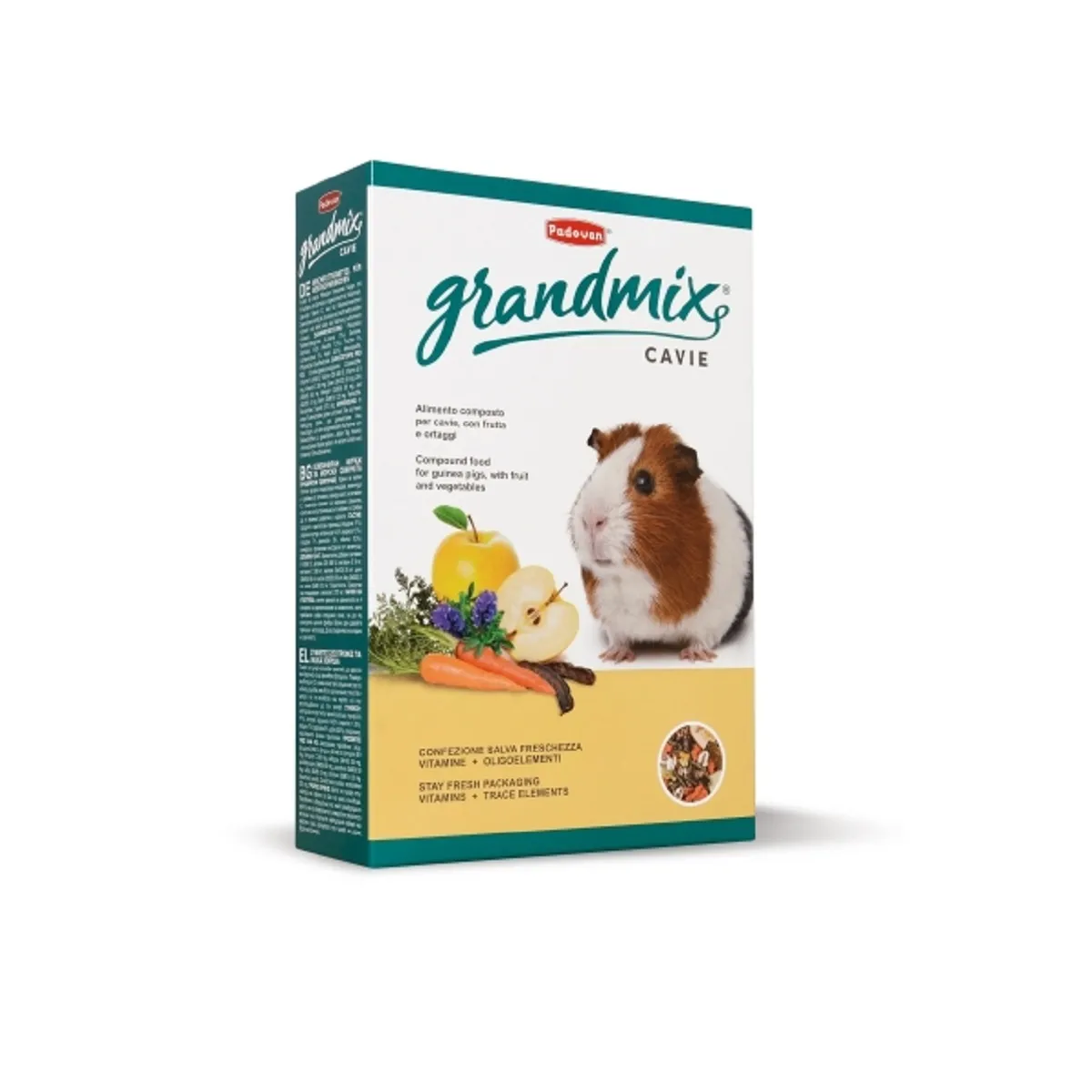 Padovan GrandMix Cavie täistoit merisigadele 850 g - Tootepilt