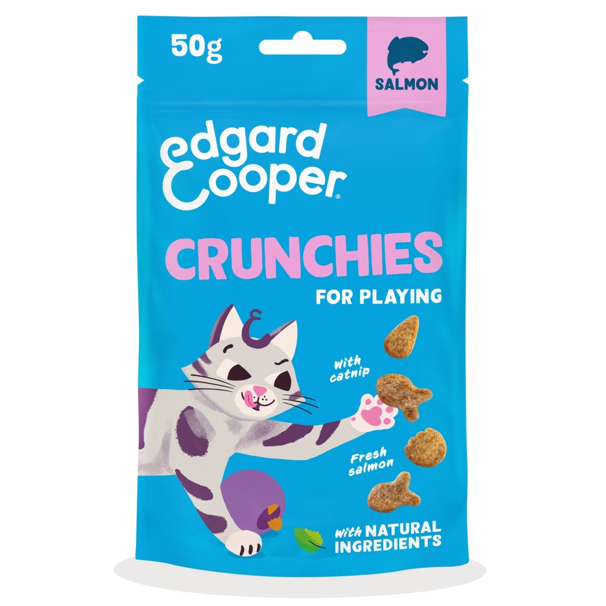 Edgard Cooper Crunchies kassi maius, lõhe/kana, 50 g - Tootepilt