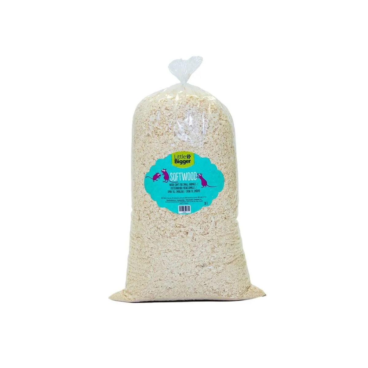 Little & Bigger Softwood puidulaastudest allapanu, 30 L - Tootepilt