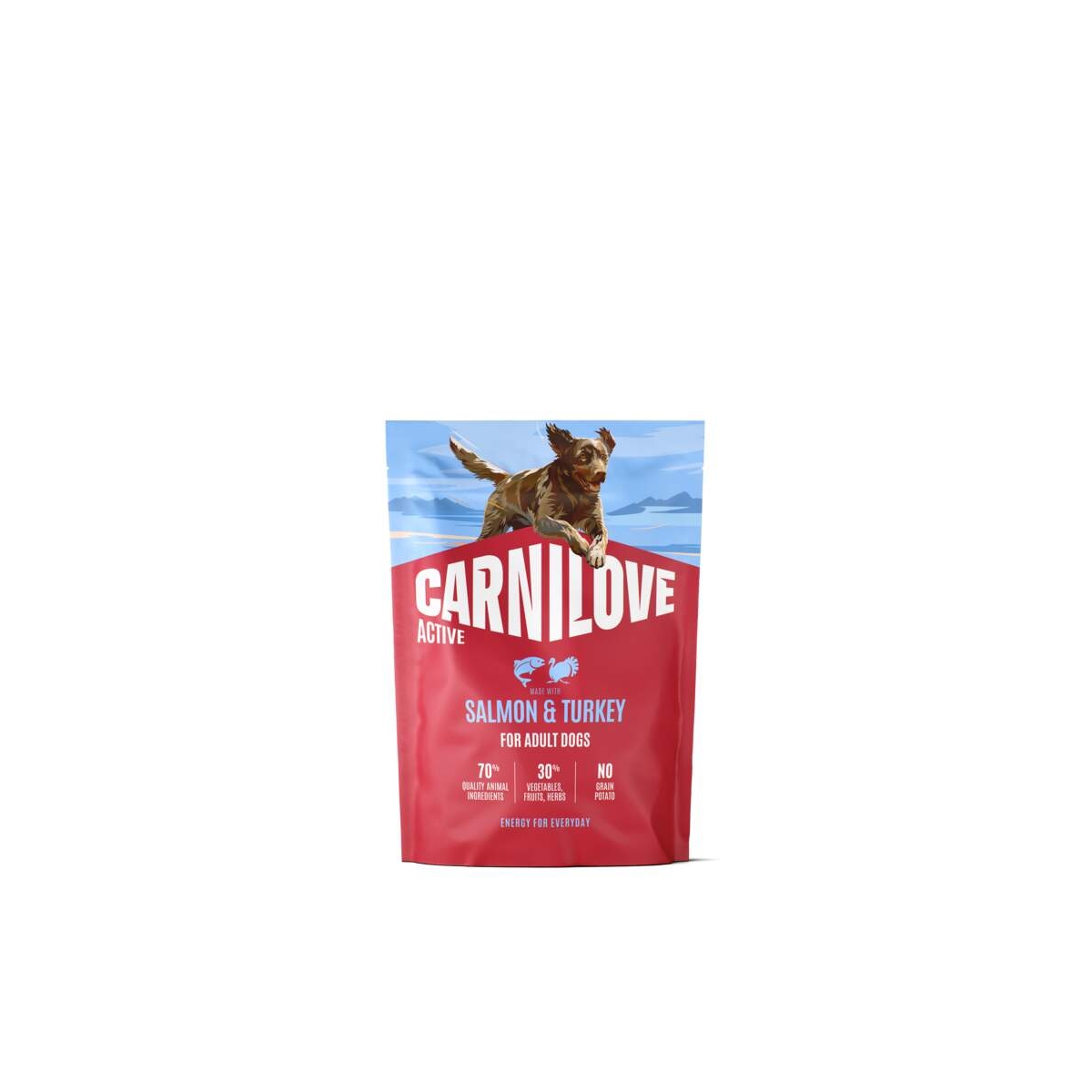 CARNILOV ACTIV dog dry salmon&turkey 1,5kg - Tootepilt