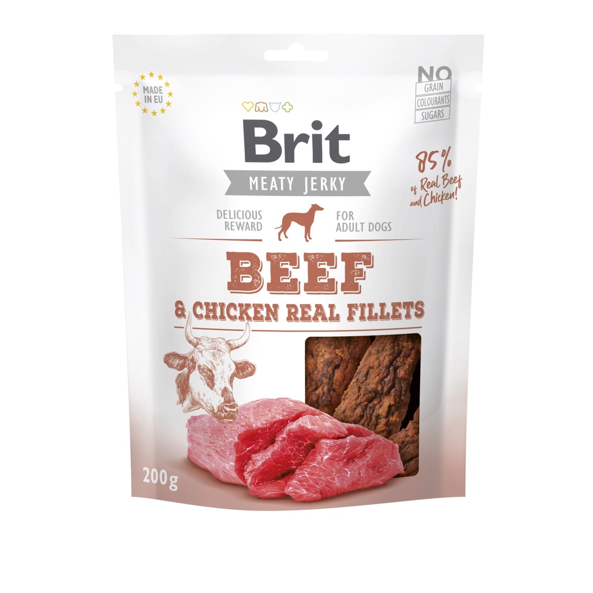 Brit Care Real Fillets koera maius, veis, 200 g - Tootepilt 1