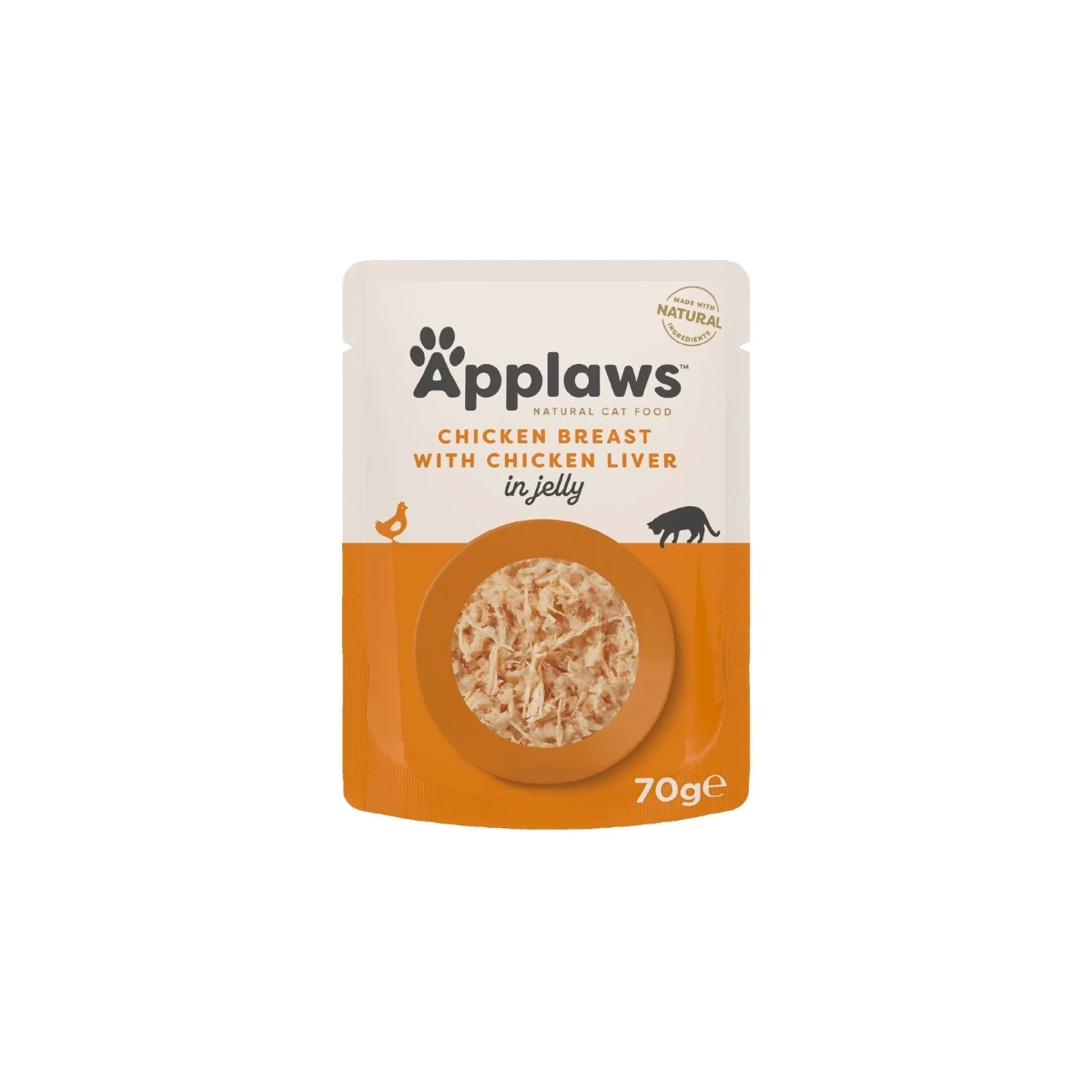 Applaws kassi einekotike, kana/maks želees, 70 g - Tootepilt 1