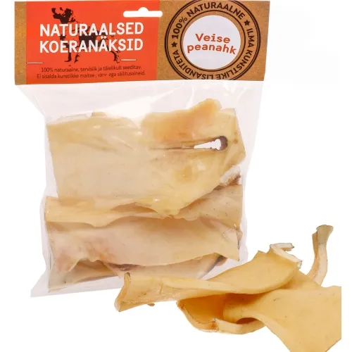 Naturaalne maius koertele, veise peanahk 15 cm, 1 kg