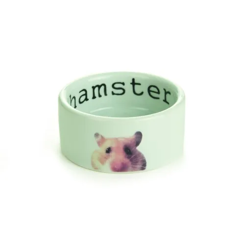 Beeztees keraamiline kauss hamstri pildiga, 7,5 X 4 cm