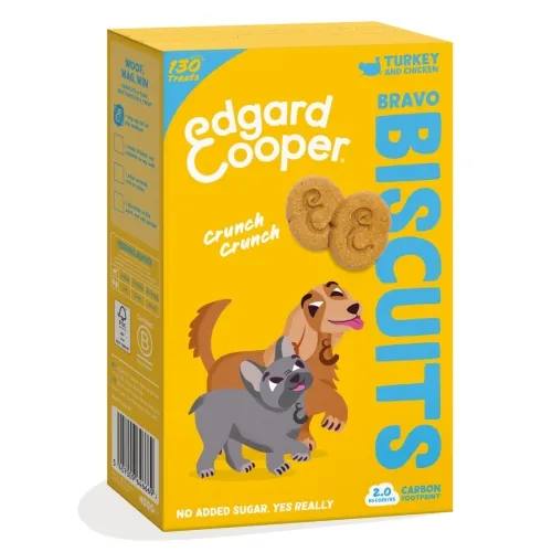 Edgard Cooper koera küpsised, kalkun/kana, 400 g