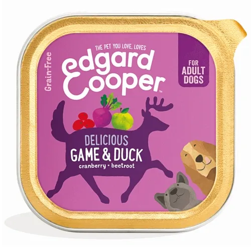 Edgard Cooper konserv koerale uluki- ja pardilihaga, 300 g