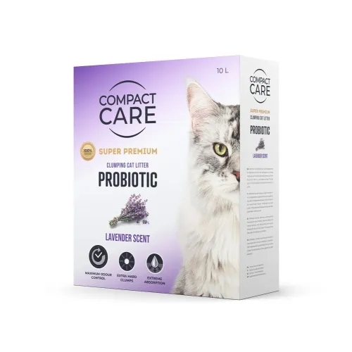 Compact Care Probiotic lavendlilõhnaline kassiliiv, 10 L