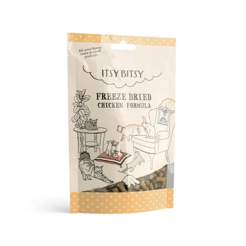 ItsyBitsy külmkuivatatud maius kassile, kana, 40 g