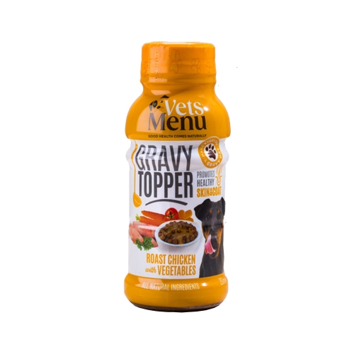 Vets Menu koera Gravy Topper kana ja köögiviljadega 250 ml