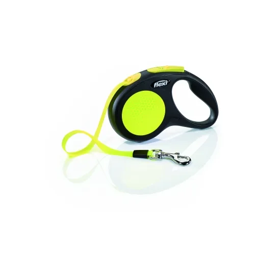 Flexi Classic Neon lintrihm S/5 m, kollane
