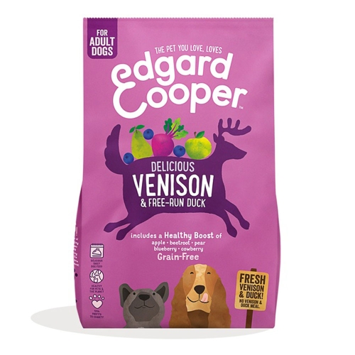 Edgard Cooper kuivtoit koerale hirve- ja pardilihaga 700 g