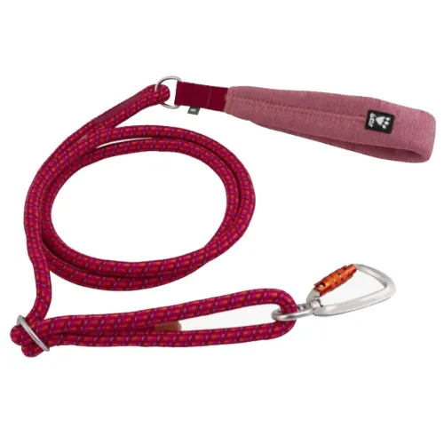 Hurtta Adjustable Eco köisrihm 180 cm x 8 mm, tumepunane