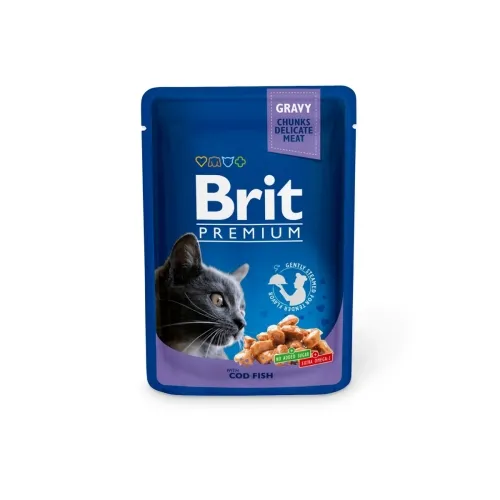 Brit Premium kassi einekotike, kala kastmes, 100 g