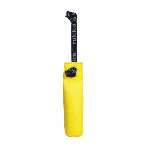 Rukka Dummy treeningmänguasi koerale, 20 x 5.5 cm, kollane