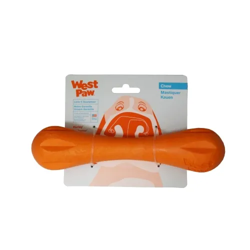 West Paw Hurley mänguasi koertele 21 cm, oranž
