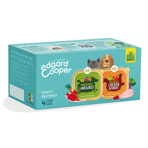Edgard Cooper koera konservide multipakk, 4 x 300 g