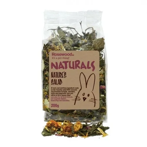 Rosewood Natures Salad taimesegu väikeloomadele 200 g