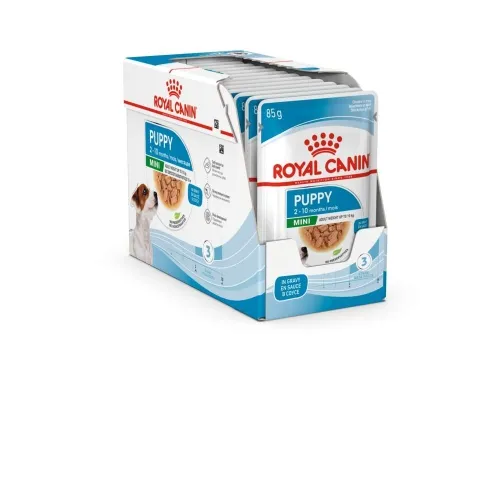 Royal Canin Mini einekotike väikest kasvu kutsikale, 12 x 85 g