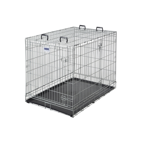 Savic Dog Residence tsingitud metallpuur koertele L 93 x 61 x 68 cm