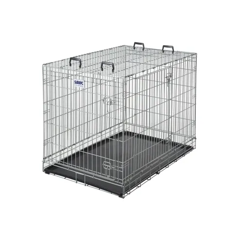 Savic Dog Residence tsingitud metallpuur koertele L 93 x 61 x 68 cm