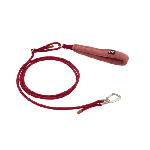 Hurtta Adjustable Eco köisrihm 180 cm x 6 mm, tumepunane