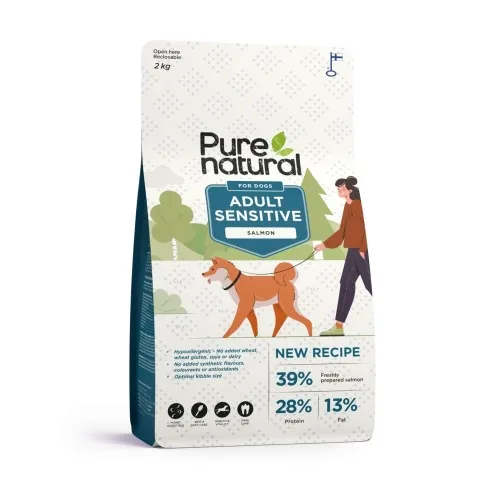 Purenatural Sensitive koera kuivtoit, lõhe, 2 kg