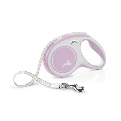 Flexi New Comfort lintrihm XS/3 m, heleroosa