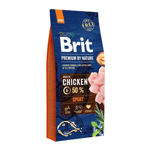 Brit Premium Sport kuivtoit täiskasvanud koertele 15 kg
