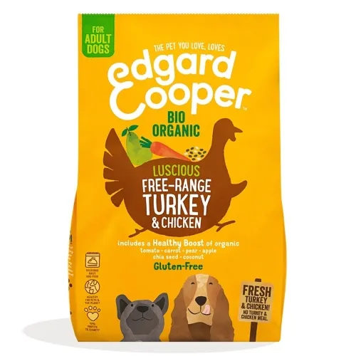 Edgard Cooper Free-Range koeratoit, kalkuni- ja kanalhaga 2,5 kg