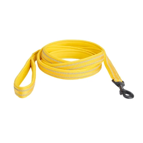 Feel Active koera jalutusrihm, 2 x 200 cm, kollane
