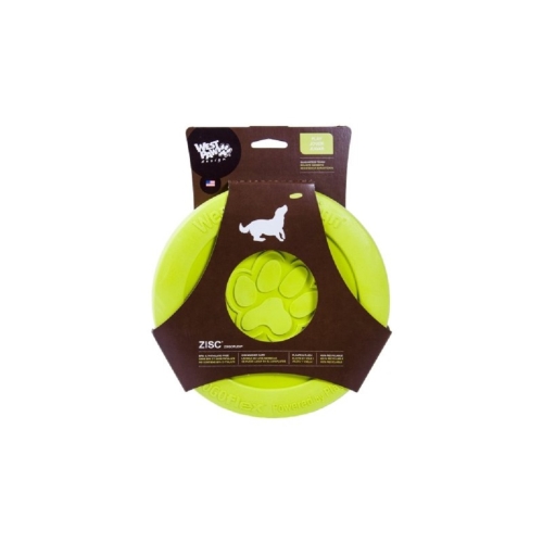West Paw Zisc kummist mänguasi koertele 21,6 cm, roheline