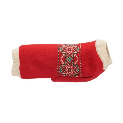 Little & Bigger koera kampsun Nostalgic, 35, punane