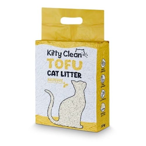 Kitty Clean kassiliiv Tofu Natural 2,5 kg