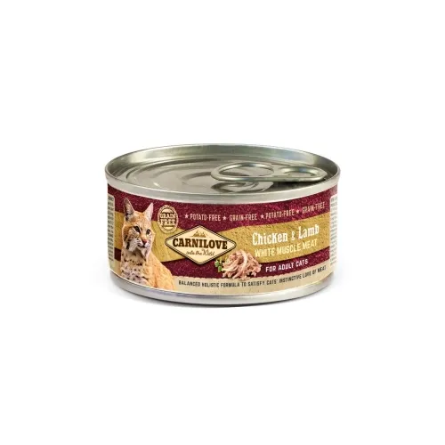 Carnilove kassi konserv, kana/lammas, 100 g