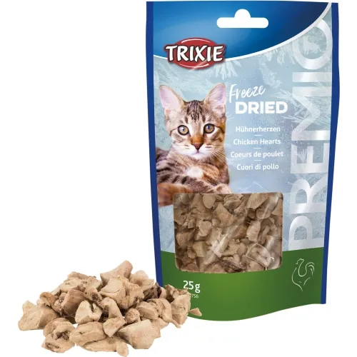 Trixie Premio külmkuivatatud maius kassile, kanasüda, 25 g