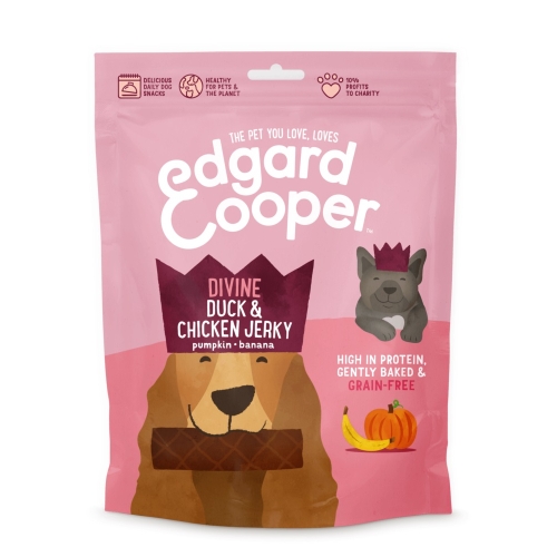 Edgard Cooper Duck&Chicken Jerky koera maius 150 g
