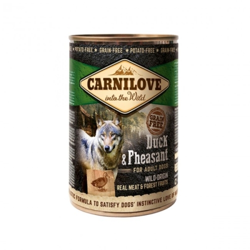 Carnilove koera konserv Wild Meat part ja faasan 400 g