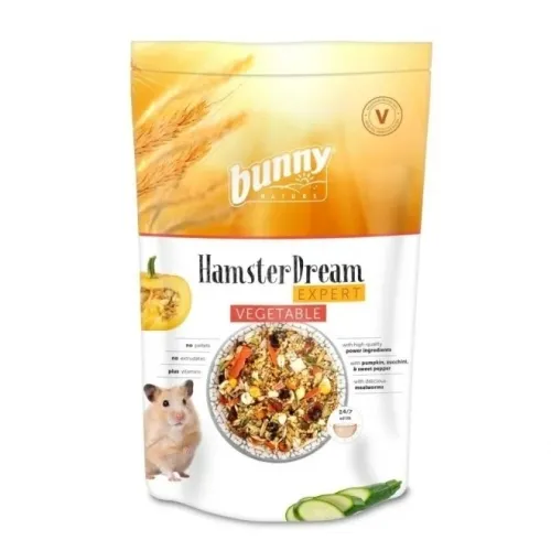 Bunny HamsterDream hamstri täissööt köögiviljadega, 500 g