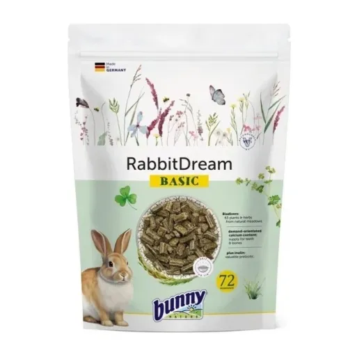 Bunny RabbitDream küüliku täissööt Basic, 600 g