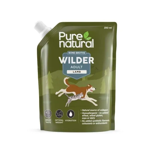 Purenatural Wilder puljong, lammas, 350 ml